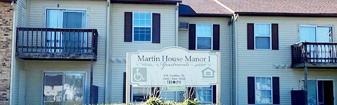 Martin House Manor I exterior,  Ligonier, IN